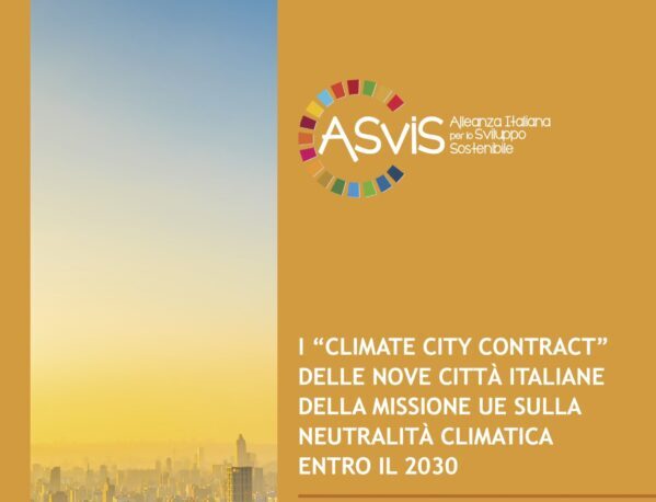 Neutralità climatica. In un Quaderno dell’ASviS il percorso delle nove città italiane impegnate nella Missione “100 Climate-Neutral and Smart Cities by 2030”